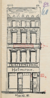 Dokumentacja techniczna budynku przy placu Starego Rynku 10