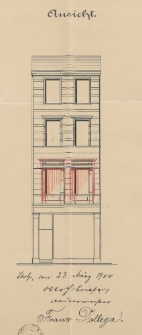 Dokumentacja techniczna budynku przy placu Starego Rynku 9