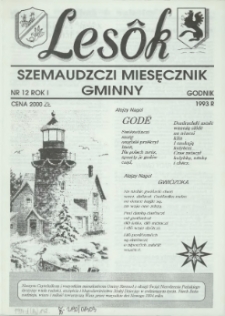 Lesôk Szemaudzczi Miesęcznik Gminny, 1993, godnik, Nr 12
