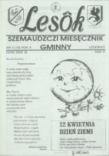 Lesôk Szemaudzczi Miesęcznik Gminny, 1994, łżekwiat, Nr 4 (16)