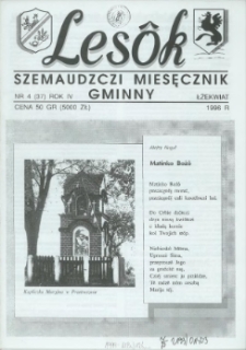 Lesôk Szemaudzczi Miesęcznik Gminny, 1996, łżekwiat, Nr 4 (37)