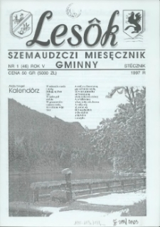 Lesôk Szemaudzczi Miesęcznik Gminny, 1997, stëcznik, Nr 1 (46)