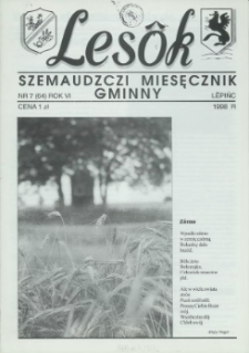 Lesôk Szemaudzczi Miesęcznik Gminny, 1998, lëpińc, Nr 7 (64)