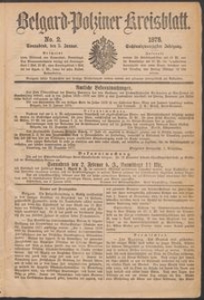 Belgard-Polziner Kreisblatt 1878