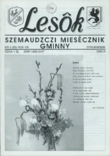 Lesôk Szemaudzczi Miesęcznik Gminny, 2000, strumiannik, Nr 3 (85)