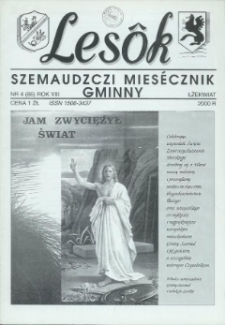 Lesôk Szemaudzczi Miesęcznik Gminny, 2000, łżekwiat, Nr 4 (86)