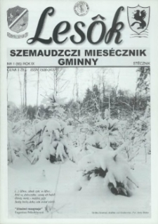 Lesôk Szemaudzczi Miesęcznik Gminny, 2001, stëcznik, Nr 1 (95)