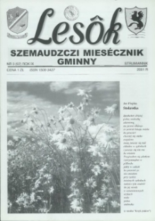 Lesôk Szemaudzczi Miesęcznik Gminny, 2001, strumiannik, Nr 3 (97)
