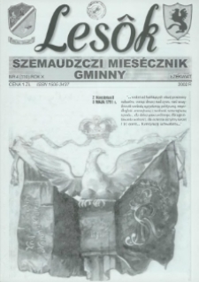 Lesôk Szemaudzczi Miesęcznik Gminny, 2002, łżekwiat, Nr 4 (110)