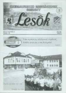 Lesôk Szemaudzczi Miesęcznik Gminny, 2002, zélnik, Nr 8 (114)