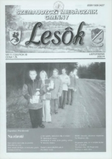 Lesôk Szemaudzczi Miesãcznik Gminny, 2003, listopadnik, Nr 11 (130)