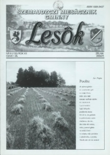 Lesôk Szemaudzczi Miesãcznik Gminny, 2004, zélnik, Nr 8 (139)
