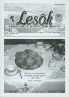 Lesôk Szemaudzczi Miesãcznik Gminny, 2005, stëcznik, Nr 1 (144)