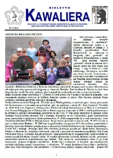 Kawaliera : biuletyn Koła nr 21, 2014, nr 2