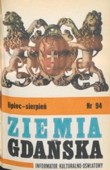Informator WDK : Ziemia Gdańska, 1972, nr 94