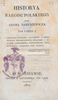 Historya narodu polskiego. T. 1, Cz. 1