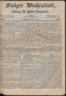 Stolper Wochenblatt. Zeitung f&uuml;r Hinterpommern № 56