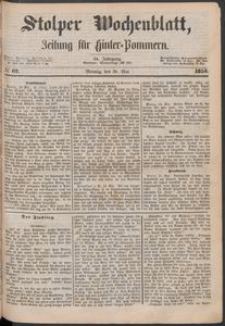Stolper Wochenblatt. Zeitung f&uuml;r Hinterpommern № 62