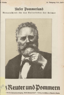 Unser Pommerland : Monatsschrift f&uuml;r das Kulturleben der Heimat, 1935, Nr. 6