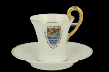 Filiżanka ze spodkiem (komplet)