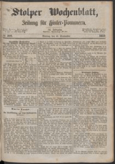 Stolper Wochenblatt. Zeitung f&uuml;r Hinterpommern № 107