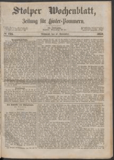 Stolper Wochenblatt. Zeitung f&uuml;r Hinterpommern № 135