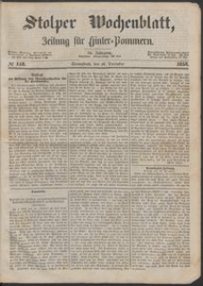 Stolper Wochenblatt. Zeitung f&uuml;r Hinterpommern № 148