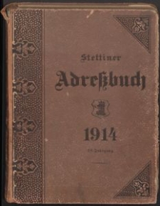 Adre&beta;buch f&uuml;r Stettin und Umgebung 1914