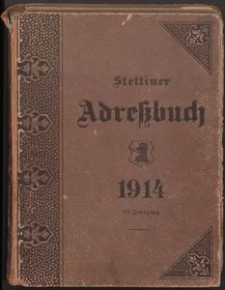 Adreβbuch für Stettin und Umgebung 1914