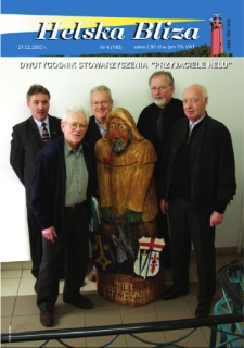 Helska Bliza : dwutygodnik Stowarzyszenia "Przyjaciele Helu", 2003, nr 4