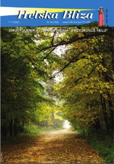 Helska Bliza : dwutygodnik Stowarzyszenia "Przyjaciele Helu", 2003, nr 19