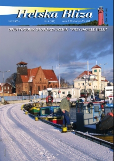 Helska Bliza : dwutygodnik Stowarzyszenia "Przyjaciele Helu", 2005, nr 4
