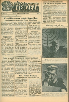 Na Straży Wybrzeża : gazeta marynarki wojennej, 1951, nr 218