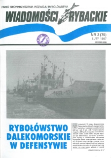 Wiadomości Rybackie : pismo Stowarzyszenia Rozwoju Ryboł&oacute;wstwa, 1997, nr 2