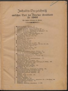 B&uuml;tower Kreisblatt 1902