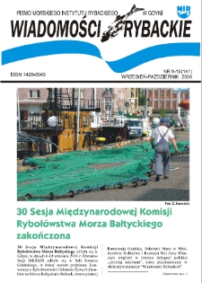 Wiadomości Rybackie : pismo Morskiego Instytutu Rybackiego w Gdyni, 2004, nr 9-10