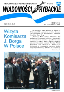 Wiadomości Rybackie : pismo Morskiego Instytutu Rybackiego w Gdyni, 2005, nr 5-6