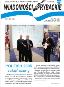 Wiadomości Rybackie : pismo Morskiego Instytutu Rybackiego w Gdyni, 2005, nr 7-8