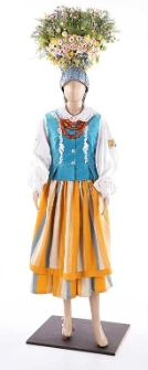 Kostium Jagny ze spektaklu ,,Chłopi&rdquo;