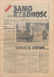 Samorządność : tygodnik społeczno-polityczny, nr 2