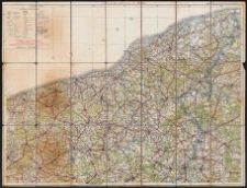 K&ouml;slin : Ravensteins Gro&szlig;e Rad- und Autokarte
