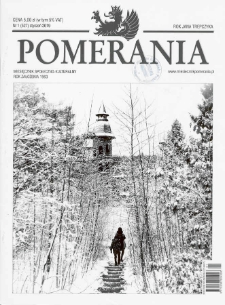 Pomerania : miesięcznik społeczno-kulturalny, 2019, nr 1