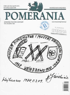 Pomerania : miesięcznik społeczno-kulturalny, 2018, nr 9