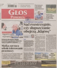 Głos Pomorza, 2018, wrzesień, nr 206