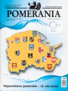 Pomerania : miesięcznik społeczno-kulturalny, 2016, nr 1