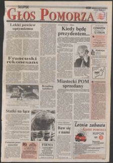 Głos Pomorza, 1995, lipiec, nr 166
