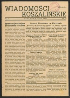 Wiadomości Koszalińskie. Nr 17/1945