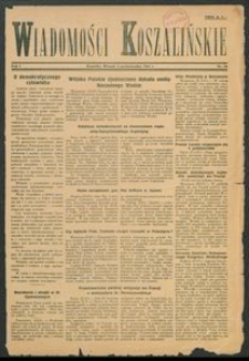 Wiadomości Koszalińskie. Nr 24/1945