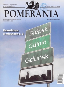 Pomerania : miesięcznik społeczno-kulturalny, 2016, nr 11