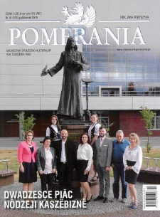 Pomerania : miesięcznik społeczno-kulturalny, 2019, nr 10